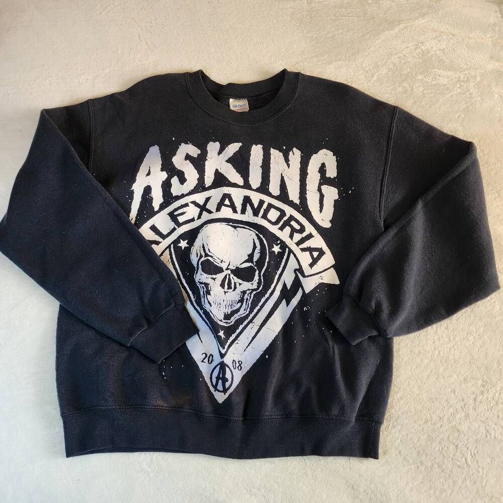Gildan Asking Alexandria Graphic Sweatshirt Size Medium